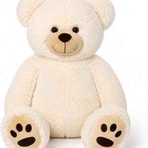 Jumbo Cream Cuddle Teddy Bear